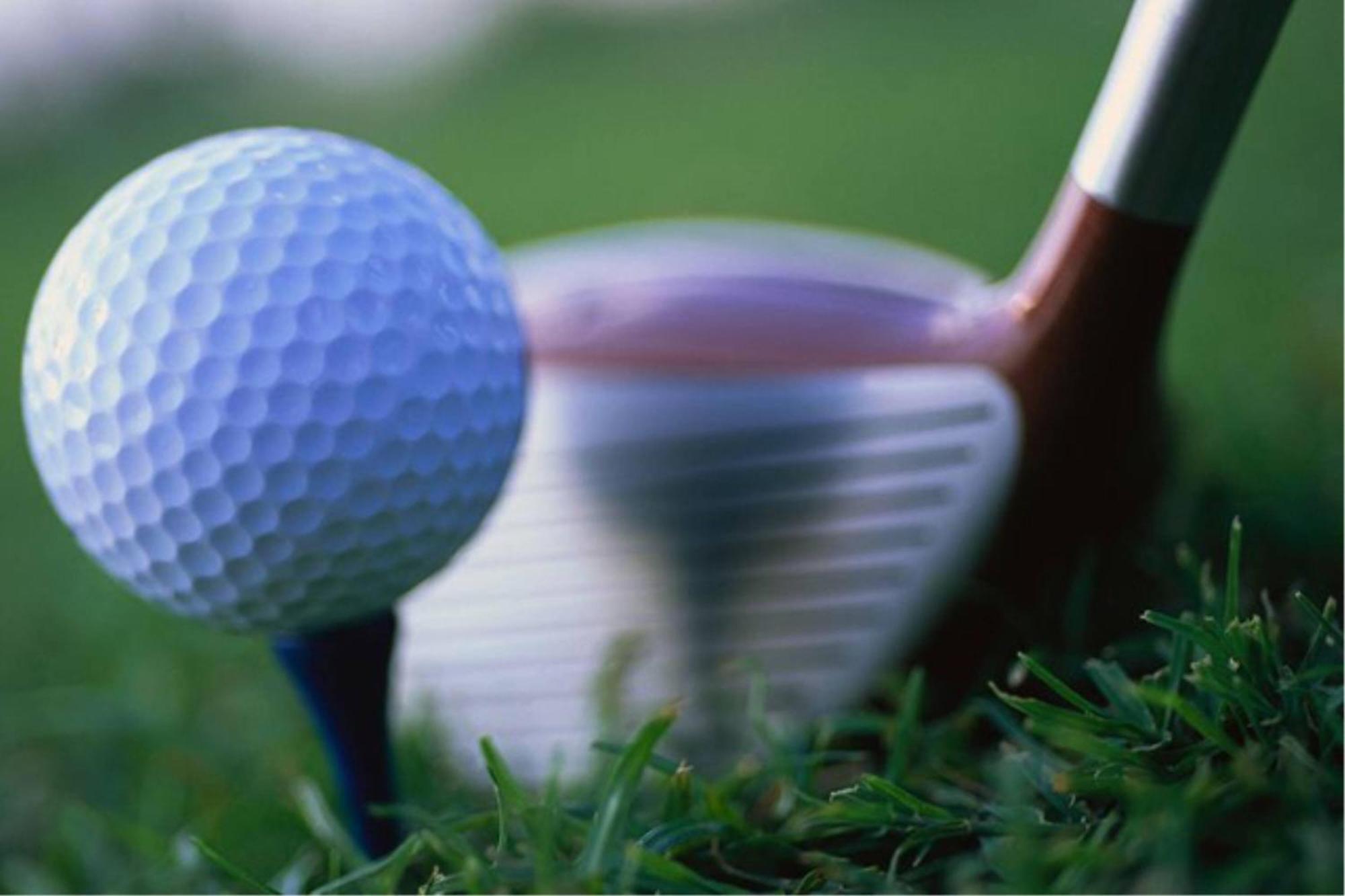 Miri Marriott Resort&Spa Exteriör bild Golf ball and driver